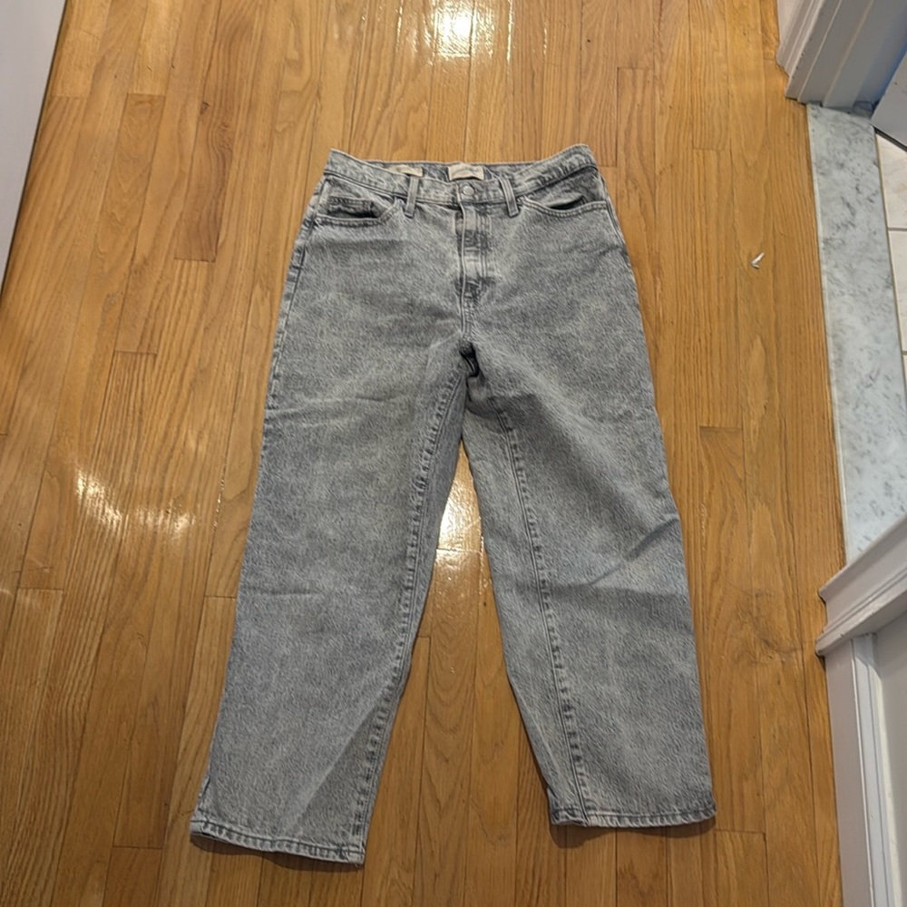 Straight leg jeans